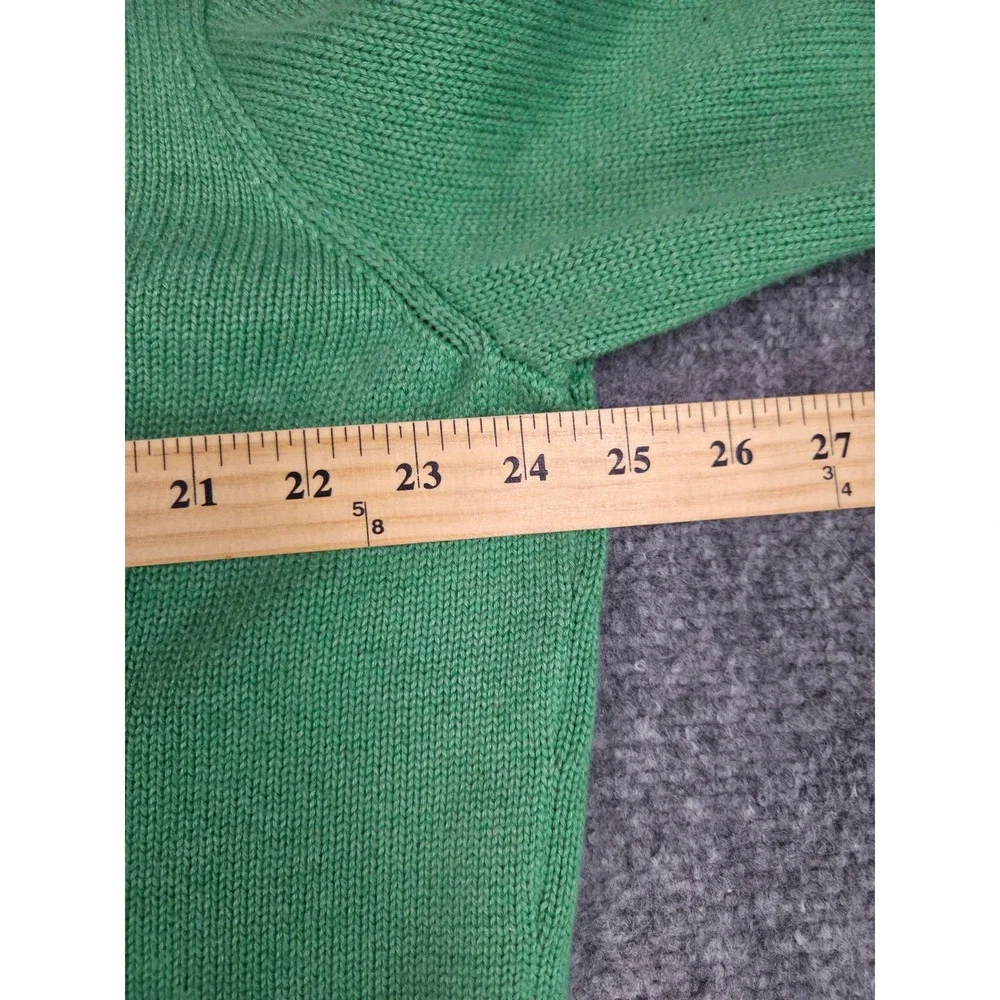 Polo Ralph Lauren Sweater Mens XXL Green Cotton Crewneck Pony Logo Long Sleeve